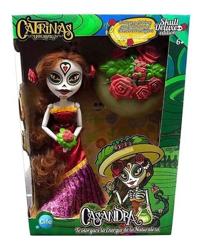 Muñeca Catrinas Underworld Deluxe - Casandra - Original