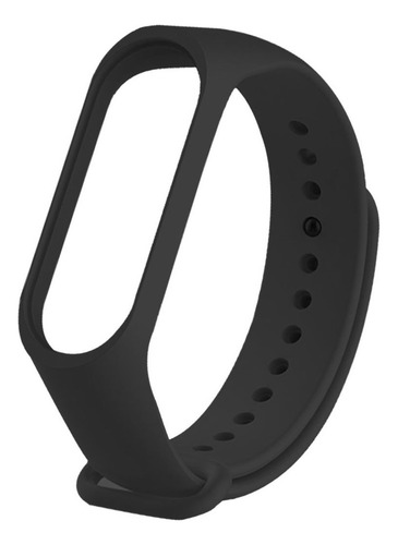 Malla Smartband Compatible Con Xiaomi Mi Band 3/4 Pulsera Color Negro
