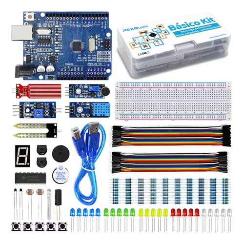 Kit Arduino Uno Basico Mas Completo Para Principiantes Kit01 – Candy-HO