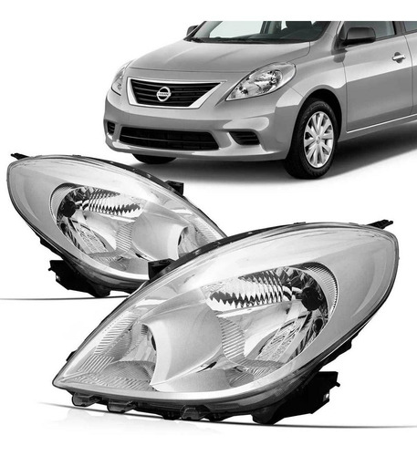 Par Farol Nissan Versa 2012 2013 2014