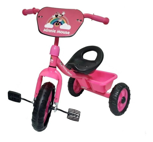 Imagen 4 de 5 de Triciclo Con Canasto Rosa Minnie 147001 007n