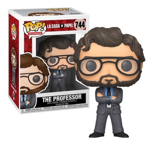 Boneco Funko Pop O Professor 744 La Casa De Papel Netflix