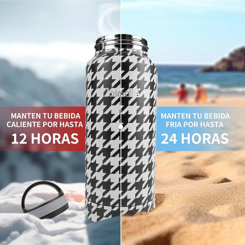 Termo Acero Inoxidable 20 Oz Bindle Botella Frio Caliente