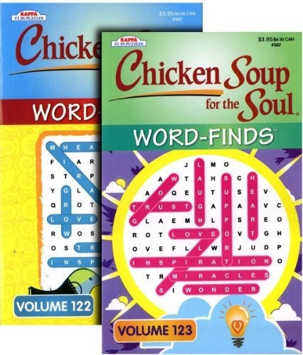 Sopa De Pollo Para El Alma Wordfinds 1 De 2 Libros Surtidos