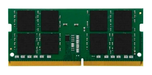 Imagen 1 de 1 de Memoria RAM ValueRAM color verde  32GB 1 Kingston KVR32S22D8/32