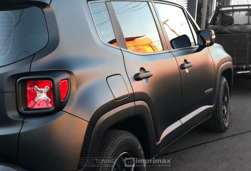 Imagem 2 de 6 de Envelopamento De Carro Preto Fosco Automotivo 4m X 1m