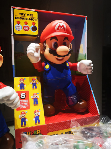  Mario Figura Grande De Sonidos Y Artículado