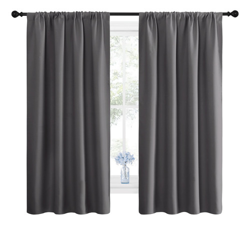 Cortinas Opacas Nicetown Para Dormitorio Aislamiento Térmic
