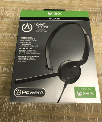 Audifono Gamer Powera Chat Para Xbox One Nuevos!!!