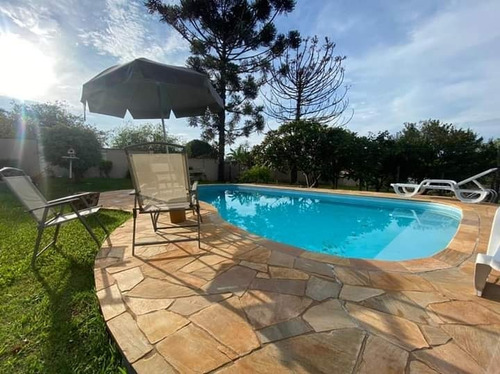 Imagem 3 de 19 de Chácara 3000m2, Casa Sede Com 465m2, 6 Dormitórios, 5 Suítes, Moveis Planejados, Área Gourmet Com Churrasqueira E Piscina, Pomar, Ótima Localização - Ch00236 - 70729815