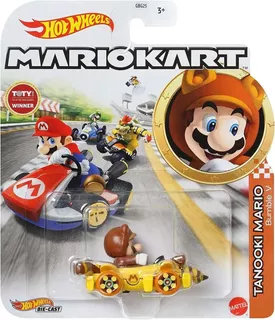 Carrinho Hot Wheels Mario Kart 1:64 Original - Mattel Gbg25