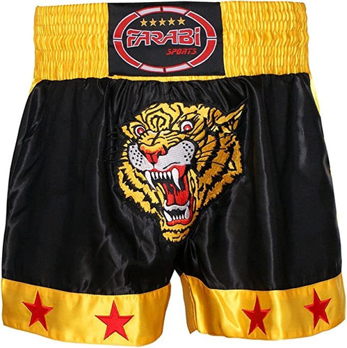 Pantalones Cortos De Muay Thai Kick Boxing Formación De Raso