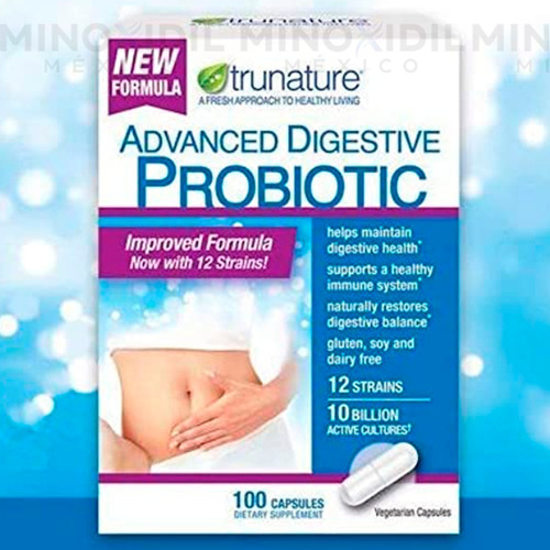 Trunature Advanced Digestivo Probiótico 100 Cápsulas Sabor Sin Sabor