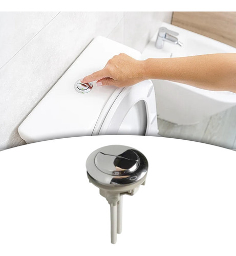 Botón De Descarga Doble Para Inodoro Descarga De Agua 48 Mm