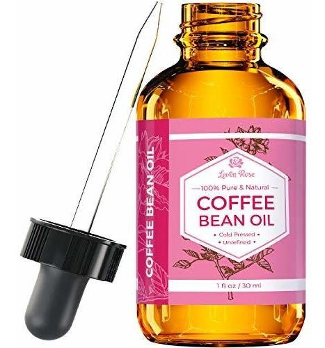 Aceite De Grano De Café Por Leven Rose, 100% Natural Puro Pr