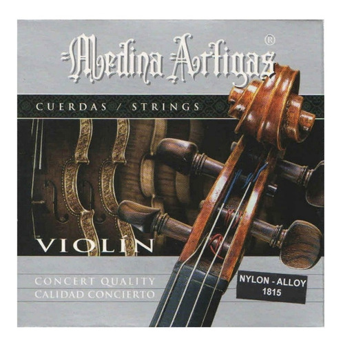 Encordado Violin Medina Artigas 1815 Cuerdas De Nylon