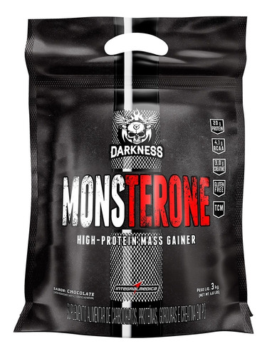 Suplemento Em Pó Integralmédica Darkness Monsterone Proteínas Sabor Chocolate Em Sachê De 3kg