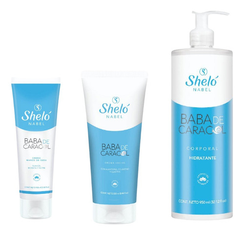 Crema De Manos, Facial Y Corporal Baba De Caracol Shelo