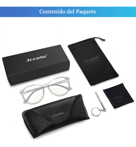 Lentes Para Computadora Anti Luz Azul Para Hombre Y Mujer Color Transparente Clásico Cuadrados Anti Fatiga Ocular Para Pantalla Eléctrica