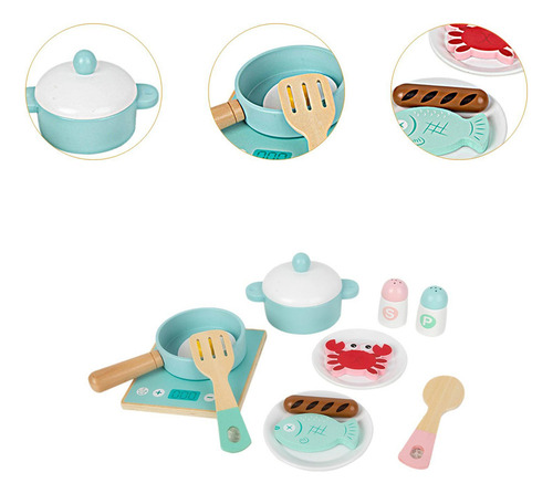 Mz Accesorios De Juguete De Cocina For Niños, Juego De