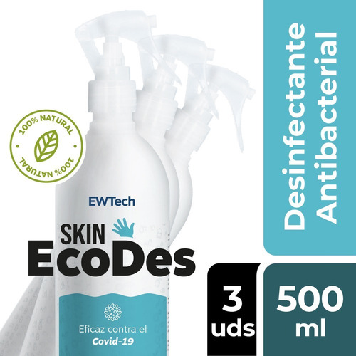 Antibacterial Hidratante 3 Unidades De 500ml