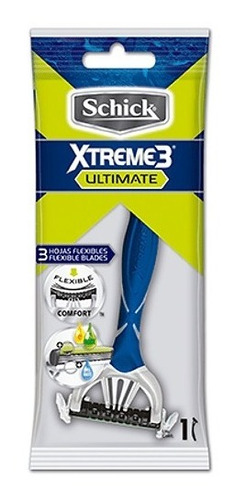 Cuchilla Afeitar Schick Xtreme 3 Ulimate 3 Hojas