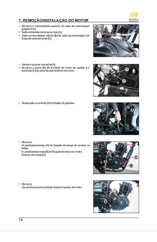 Manual De Serviços Dafra Horizon