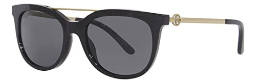 Tory Burch Ty7147 Gafas De Sol De Las Mujeres Negro / 43s9b