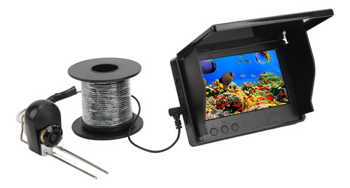 Cámara De Pesca Submarina Fish Finder Con Pantalla Ips De 5