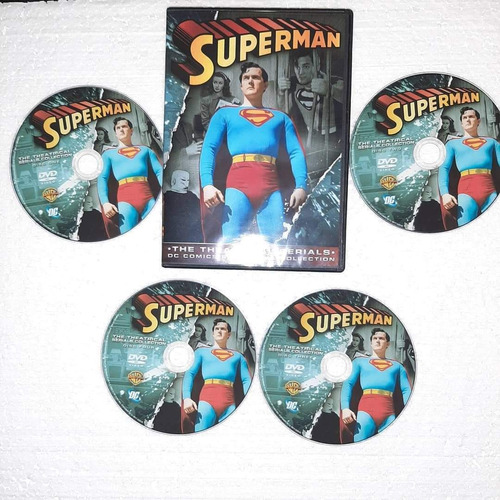 Superman Serial 1948-1950 En Dvd Inglés Con Subt En Español 