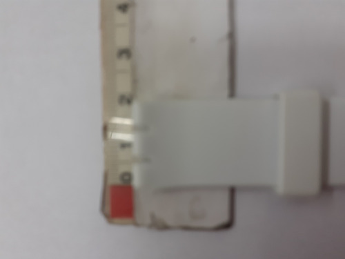Malla Morellato Para Reloj Swatch U0279.blanca.17mm