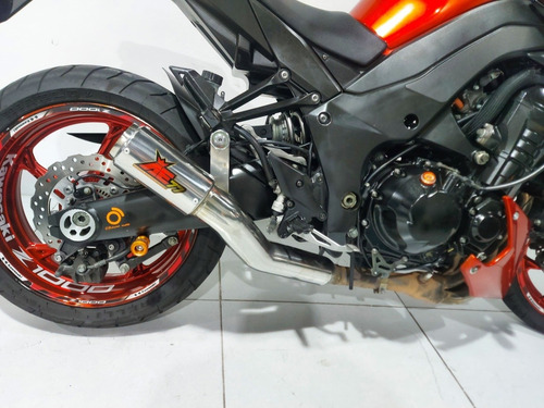 Imagem 4 de 11 de Kawasaki Z1000 Laranja 2012