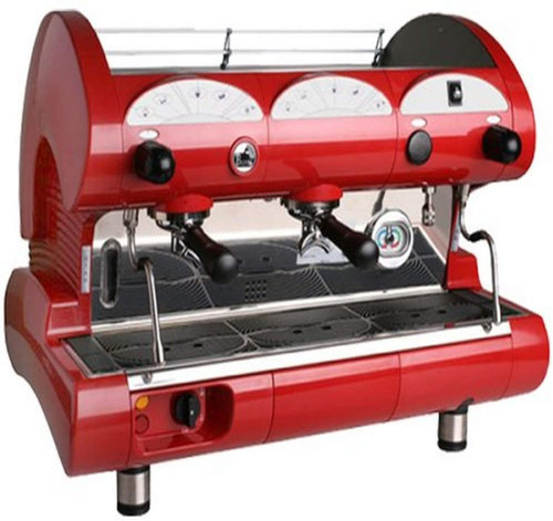 Comercial Volumétrica Espresso Machine Negro, Rojo