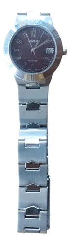 Reloj Para Dama Casio De Acero Inoxidable (Usado)