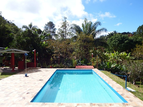 Imagem 2 de 15 de Chácara Com 3 Lagos Piscina Pomar 2 Casas Área De Churrasco