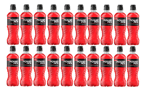 Powerade Frutas Tropicais 500ml Kit Com 20 Unidades