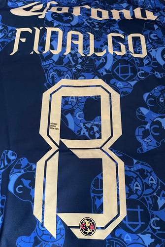 Jersey Visita Playera Fidalgo 8 América 2024-2025