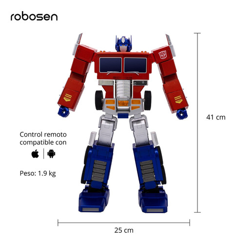 Robot A Control Remoto Optimus Prime Transformers Robosen