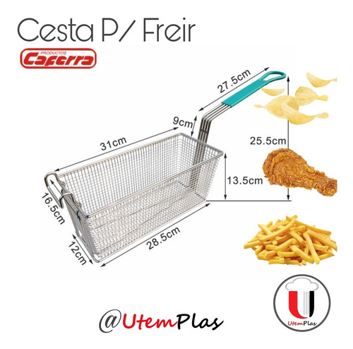 Cesta Para Freir, Cesta De Inmersión Freidora