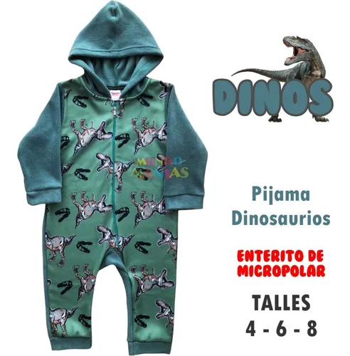 Mercado libre pijama de dinosaurio sale