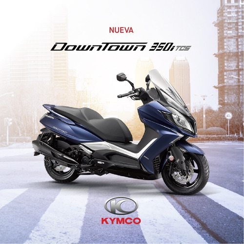Imagen 6 de 18 de Kymco 350 Downtown 2023 Tcs Nuevos Colores