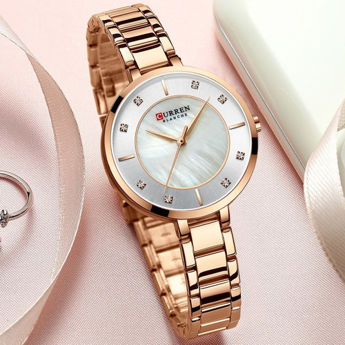 Relógio Feminino Curren Importado Modelo 9051