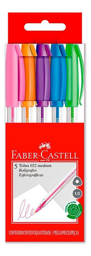 Boligrafo/lapicera Trilux X5 Faber-castell