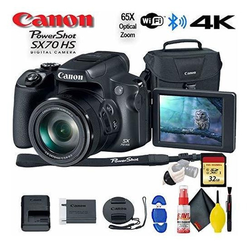 Camara Digital Canon Powershot Sx Hs Memoria Gb Bolsa