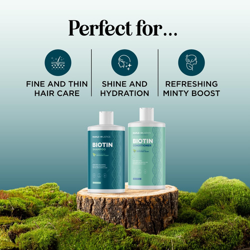 Conjunto De Shampoo E Condicionador Maple Holistics Volumizi