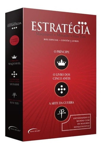 Box - O Essencial Da Estratégia - 3 Volumes Envio