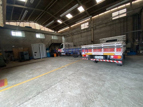 Imagem 3 de 14 de Galpão Bem Localizado Area Industrial Próx Da Entrada Rodoanel E Estação De Trem Capuava - Mr76821