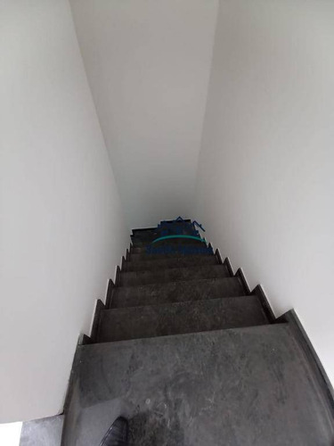 Cobertura Com 2 Quartos, Acesso Interno, Telhado, Lavabo, Lavanderia, Vaga Coberta À Venda, 90 M² Por R$ 345.000 - Vila Marina - Santo André/sp - Co0656