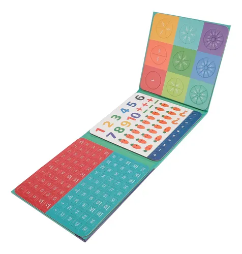 Set De Fracciones Magnéticas Circulares – Juego Educativo De Matemáticas Para Primaria Con Discos De Puntuación – Aprendizaje Visual Y Divertido