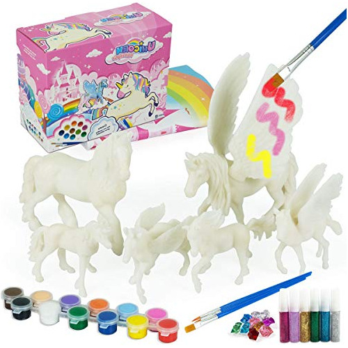 Kit De Pintura De Unicornio Diy, Juego De Artes Y Manua...